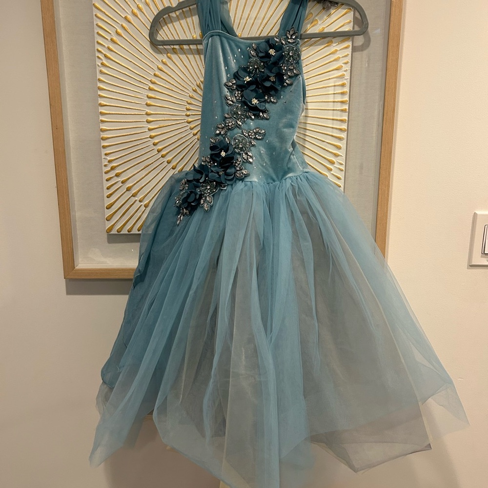 Weissman ballet costume with Floral Embellishments